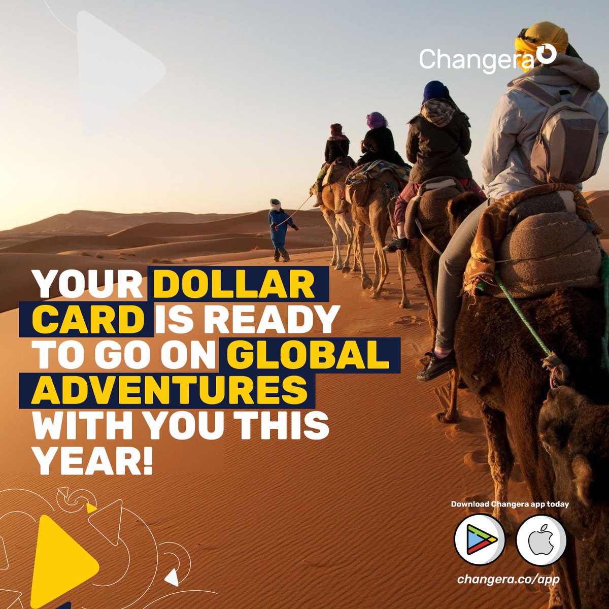 ChangeraApp's tweet photo. If you love traveling ✈️, you’ll love our dollar cards 💳😍
Pay for things you purchase swiftly ⚡️and conveniently as you travel the world 🌎 with your dollar card.
https://t.co/V9BhtmLV38
#card #Changera https://t.co/NWxafoULxT