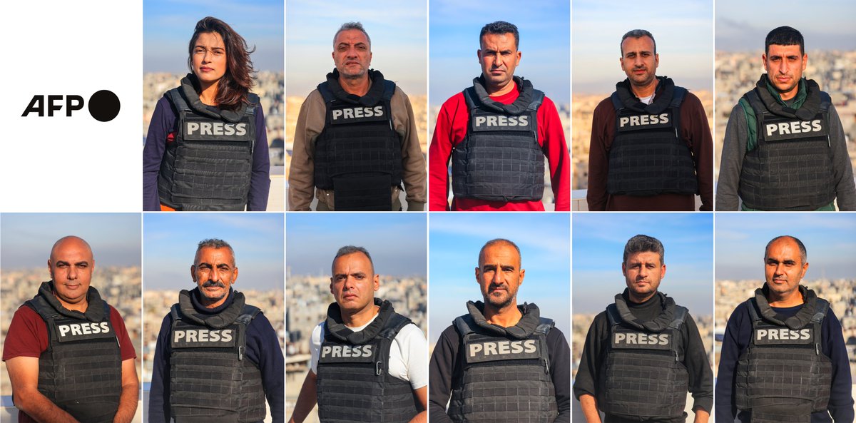 Solidarity with our #Gaza team. <a href="/AFP/">AFP News Agency</a>