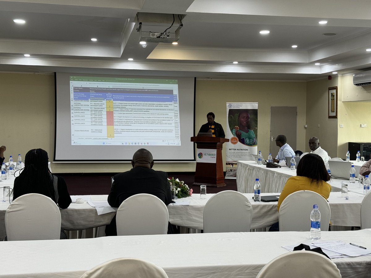 baba_fao's tweet photo. As part of its expansion #FAOECTAD is launching its GHS program in Malawi bringing together key stakeholders and partners in a very interactive and productive exchange to ensure synergies are built and implementation is impactful https://t.co/D5UiANKiId