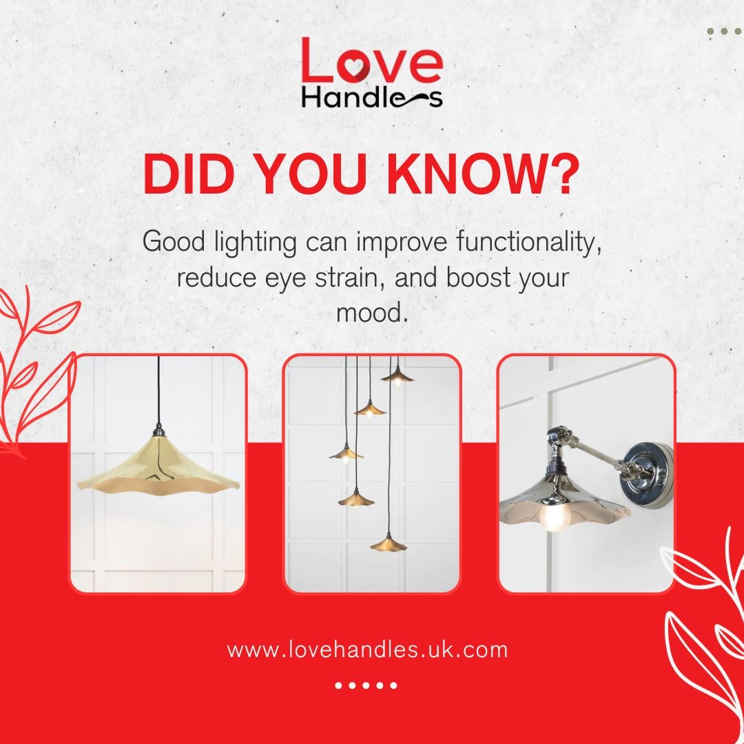lovehandles_uk's tweet image. 🌟 Good lighting can transform your home and enhance its ambiance, making it more inviting and comfortable. 

Choose from the three types of lighting - ambient, task, and accent - for different spaces and purposes! lovehandles.uk.com/collections/li… 

#lovehandlesuk #uk #tasklighting