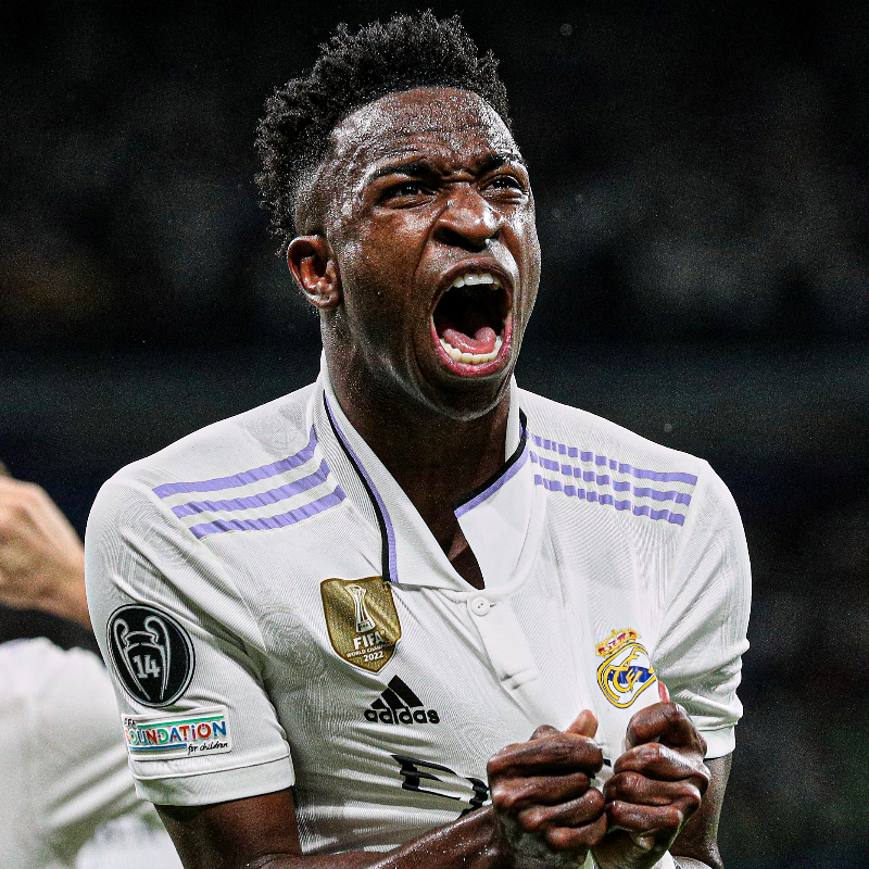 GoalNews's tweet photo. Manchester United want to sign Vinicius Jr 😱