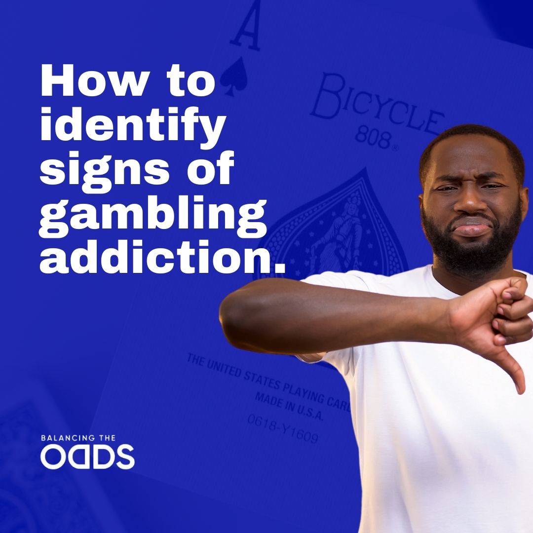 From fun to obsession, gambling can take a really sharp turn.

Here's how you can identify the signs of gambling addiction. 👇

#GamblingTwitter #GamblingCommunity #signsandsymptoms #RecoveryPhrase #balancingtheodds