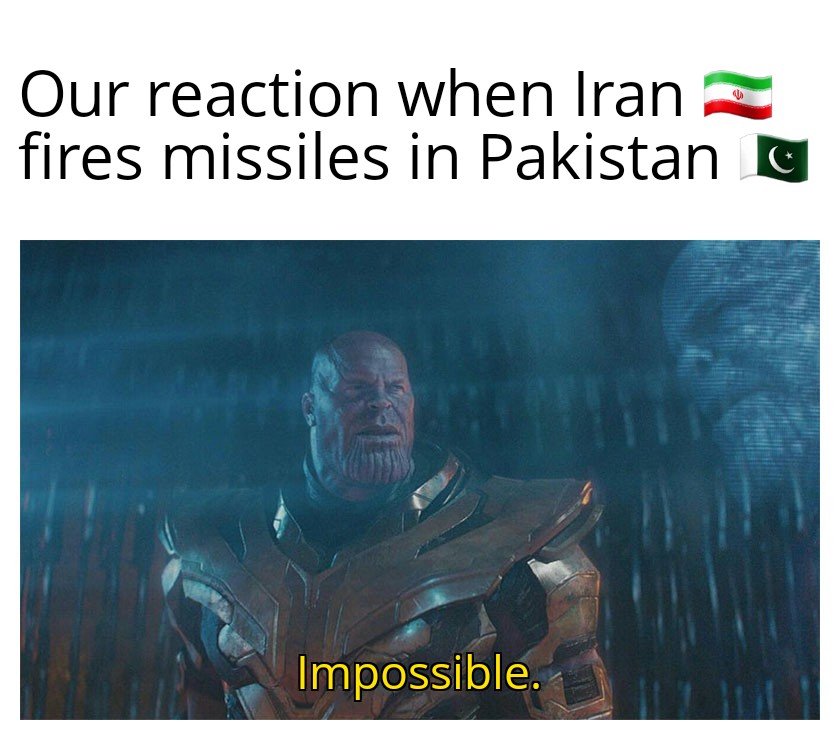 Kaneez940960's tweet photo. Their might be a missile but not for the reasons that are on social media

India is trying its best to worsen this situation but have faith in Iran coz they are our Muslim brothers and the whole truth is not out yet
#MissileAttack https://t.co/XBrFbhDN7a