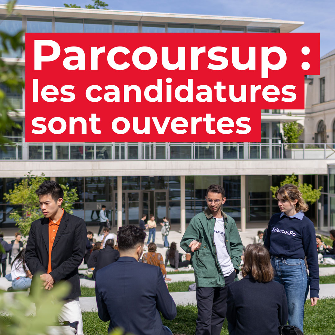 🗓 Les candidatures sont ouvertes sur #Parcoursup ! 
Vous êtes candidat en 1ère année à Sciences Po pour la rentrée 2024 et issu d'un lycée français ? Découvrez le mode d’emploi pour trouver nos formations sur la plateforme et saisir vos vœux ➡️ brnw.ch/21wG9aB