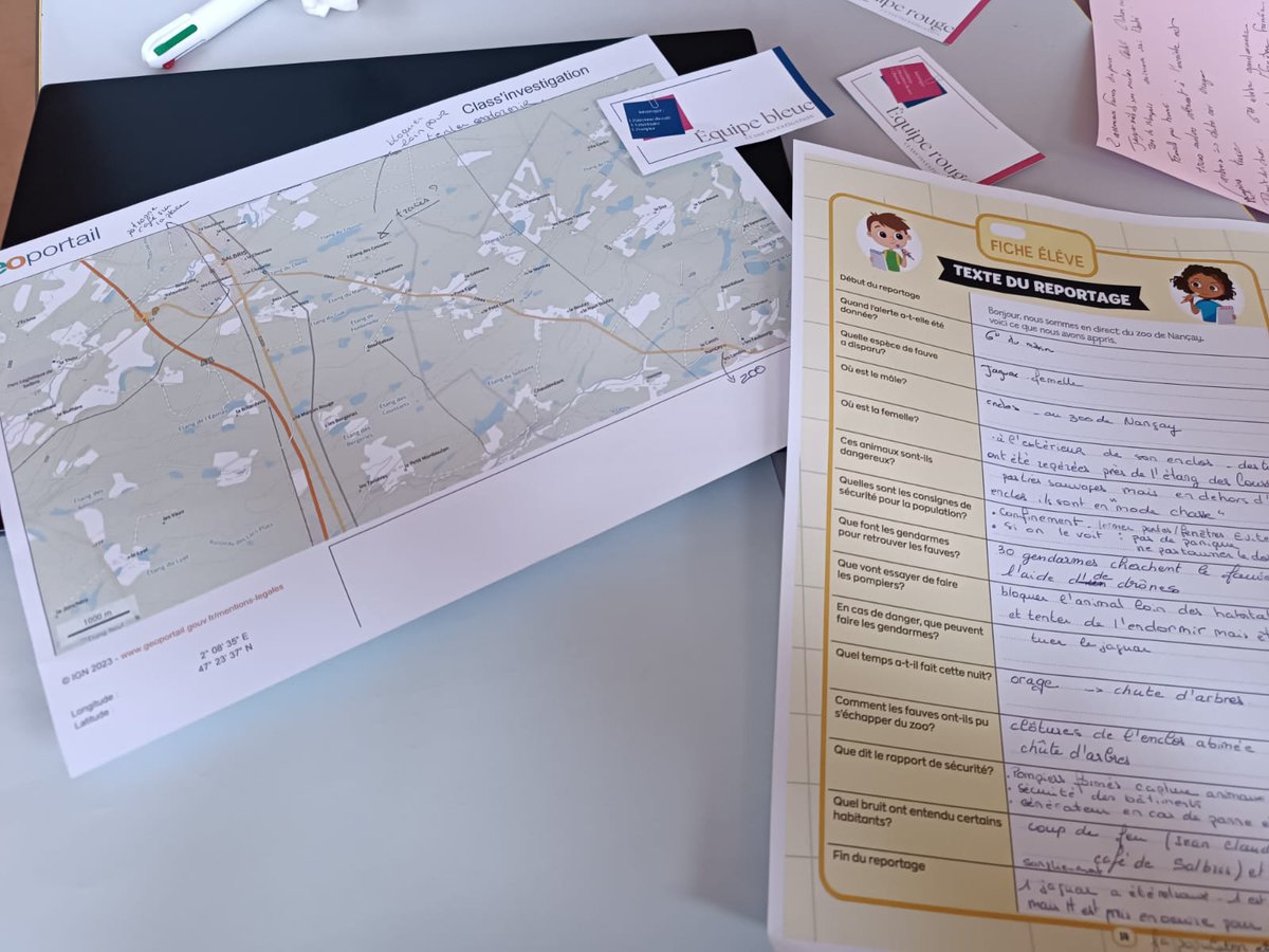 Formation de 50 formateurs sur classe investigation. Un jeu sérieux pour appréhender le métier de journaliste d'investigation. EMI et production d'écrits avec des écrits transitoires (prise de note, production de phrases) et finalisés (article de presse) <a href="/ClemiNormandie/">EMI_Normandie</a>