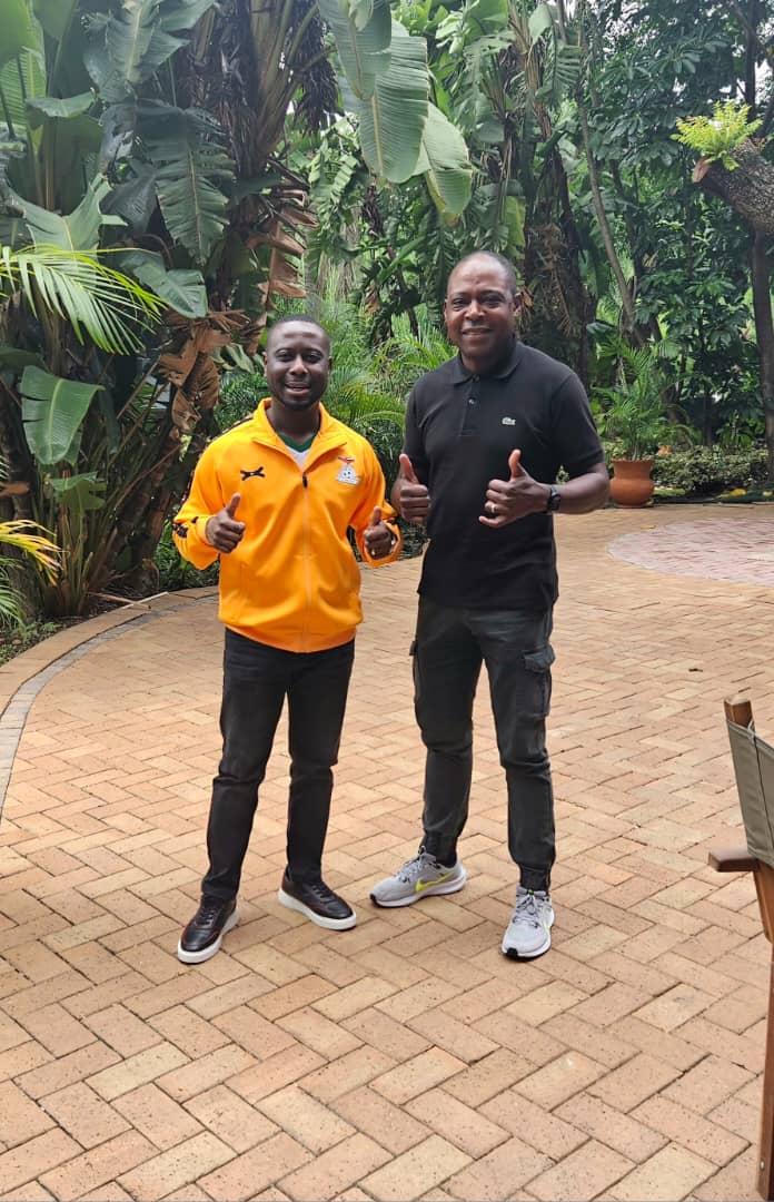 @CostaMwansaDTV & @KalushaPBwalya are ready for the Congo v Zambia match! Are you? 👀 #AFCON2023 #itambikaPaDiamond #WeAreChipolopolo