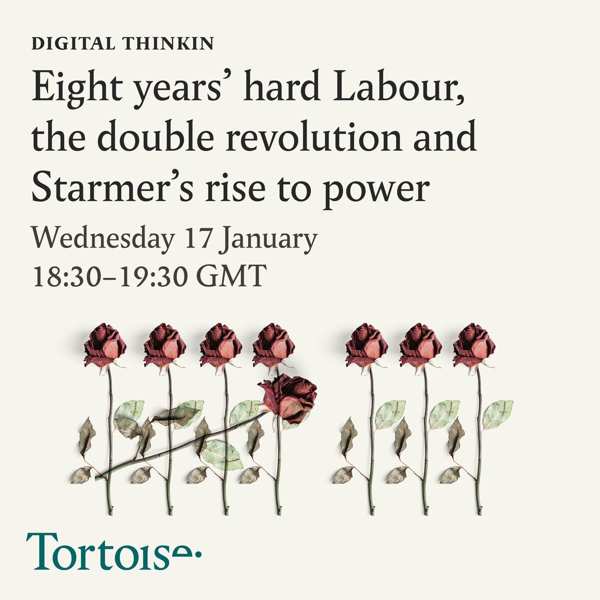 Tortoise (@tortoise) on Twitter photo If recent polls are accurate, Sir Keir Starmer will be Prime Minister after the general election.
Following their series Eight years' hard Labour, join <a href="/DAaronovitch/">David Aaronovitch</a>
and <a href="/CatNeilan/">Cat Neilan</a> online this evening to discuss what kind of PM he could be.
🎫 torto.se/3SiHwMF If recent polls are accurate, Sir Keir Starmer will be Prime Minister after the general election.
Following their series Eight years' hard Labour, join <a href="/DAaronovitch/">David Aaronovitch</a>
and <a href="/CatNeilan/">Cat Neilan</a> online this evening to discuss what kind of PM he could be.
🎫 torto.se/3SiHwMF