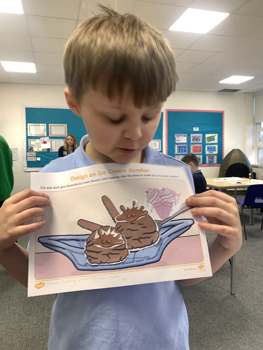 PPS_SRB's tweet photo. In order to create our dream ice cream sundae we were building our hand strength, working on our hand eye coordination, bilateral coordination and improve our attention to task. We created some delicious sundaes🍨 https://t.co/b13wQTHCN1
