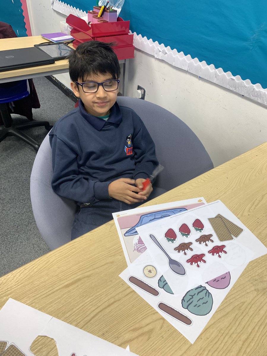 PPS_SRB's tweet photo. In order to create our dream ice cream sundae we were building our hand strength, working on our hand eye coordination, bilateral coordination and improve our attention to task. We created some delicious sundaes🍨 https://t.co/b13wQTHCN1