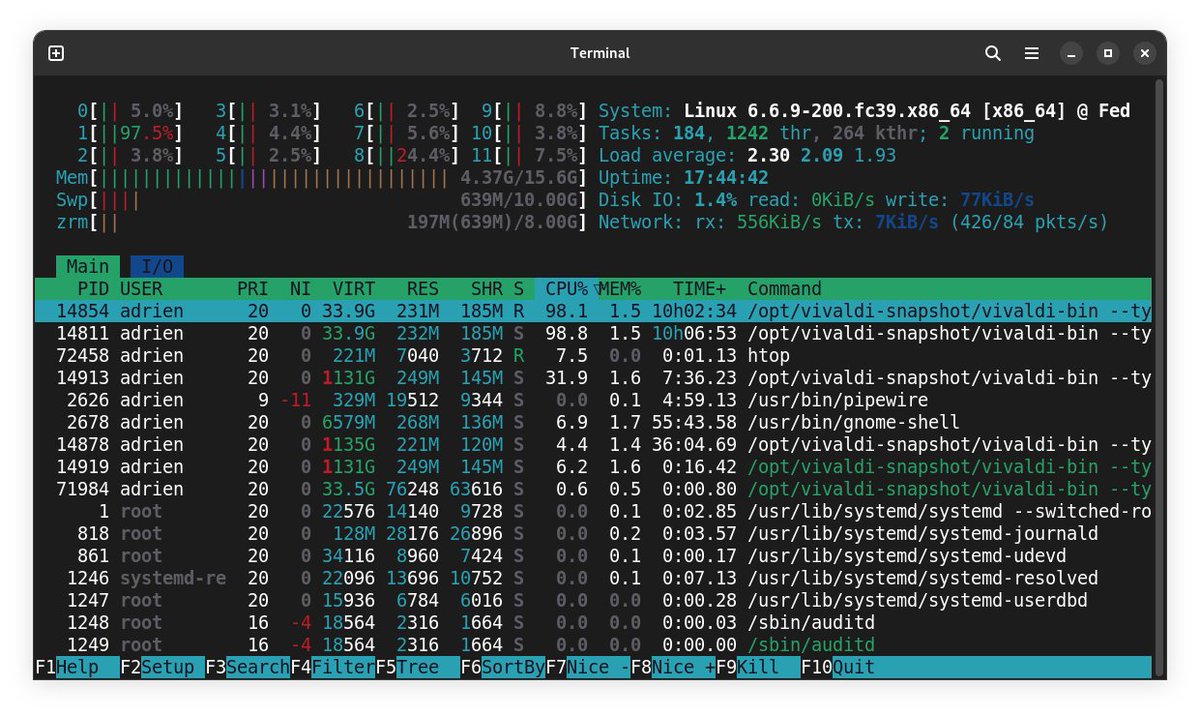 Adrien Linuxtricks tweet media