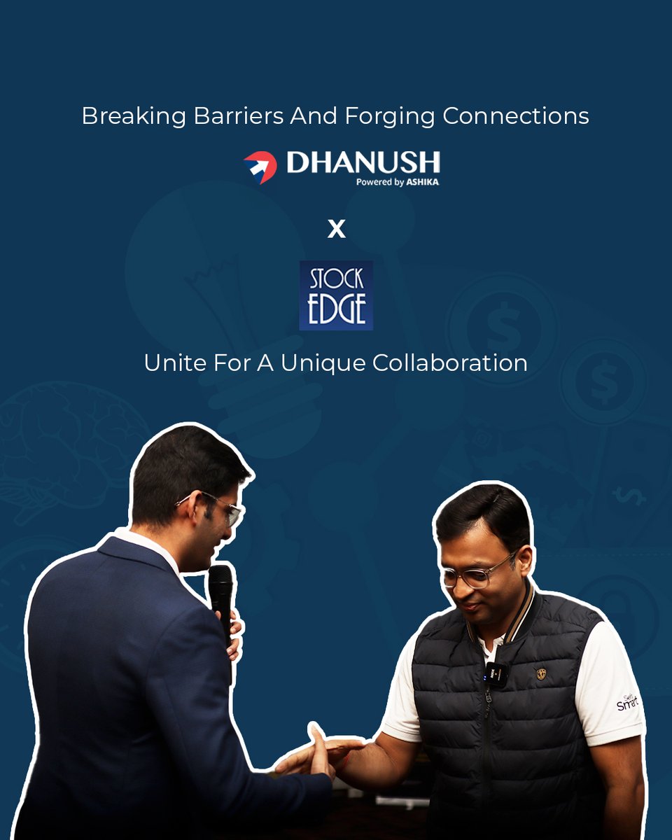ashika_group's tweet photo. Delighted to have collaborated with StockEdge for an unforgettable event! Stay tuned for many more upcoming events!
#Dhanush #mydhanush #StockEdge #StockEdgeClub #Elearnmarkets #collaboration #stockanalysisandlearning #StockMarketInsights #offlinevent #explorepage https://t.co/yF88BPNDHL