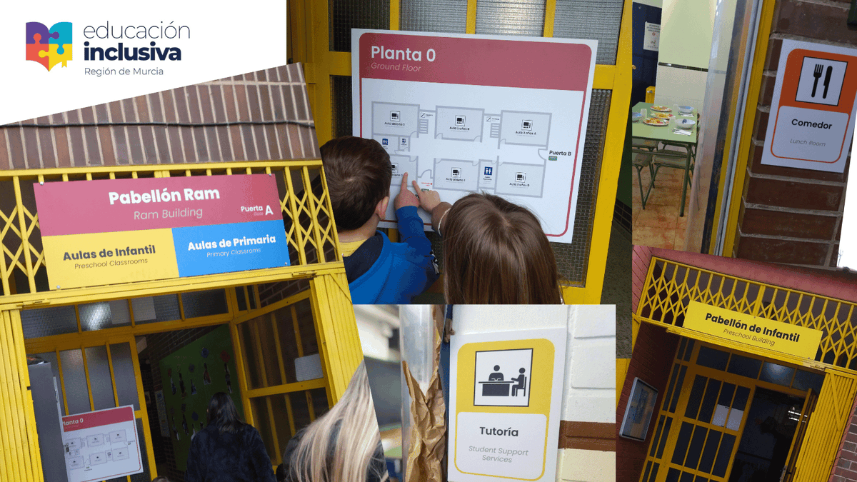 El <a href="/ArceCeip/">CEIP FEDERICO DE ARCE</a> se suma a la red de centros piloto de accesibilidad cognitiva de <a href="/Educarm/">Educarm</a>  Ya son más de 50 los centros educativos que cuentan con un sistema que hace más comprensibles los entornos escolares para todos #educacioninclusiva <a href="/PlenaMurcia/">🍀 Plena inclusión Región de Murcia</a> <a href="/equipotea/">EquipoTEA_Murcia</a>