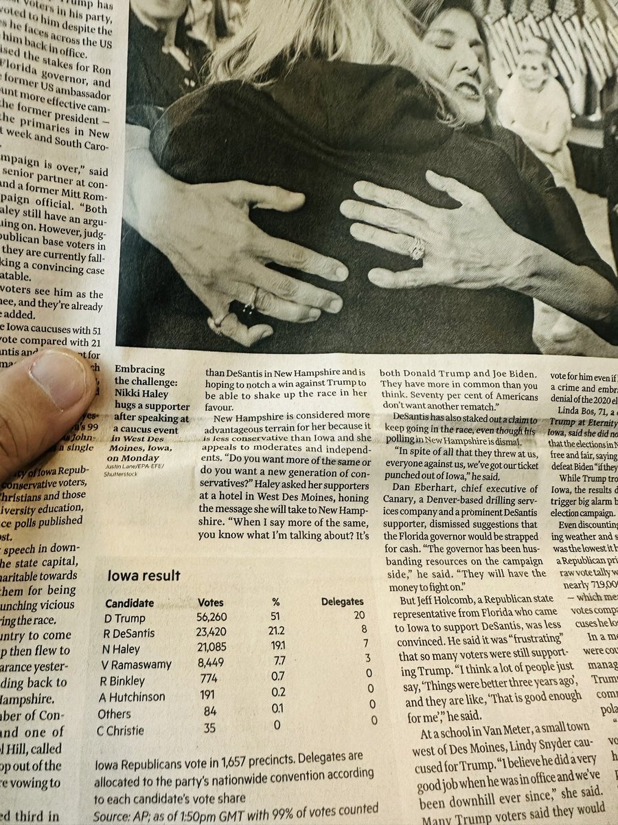 HuMenWhy's tweet image. “Trump is back” and back with a substantial margin. 

#Republicanparty #Trump2024