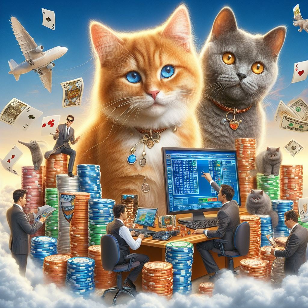 ZangooseD's tweet photo. Nothing to see here, just giant super smart cats building high quality top performing links for casino sites...

#seo #igaming #links https://t.co/RuakSAaTza