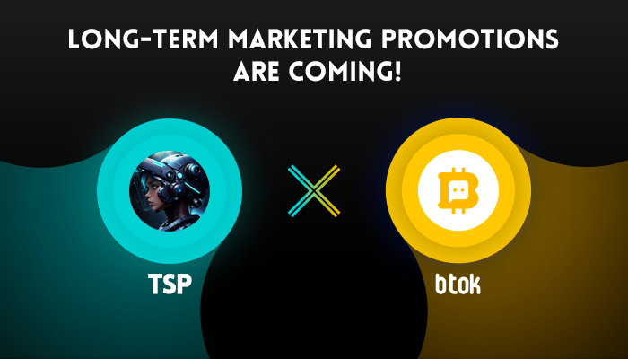 Btok_official's tweet image. 🥳🥳 Exciting News!! TSP @TSP_protocol will collaborate with BTOK to carry out long-term marketing promotions, such as advertising, AMA, airdrop activities, branding and so on.💥💥
💫#TSP — Introducing the first-ever globally accessible Automated Engraving Protocol by Telegram,…