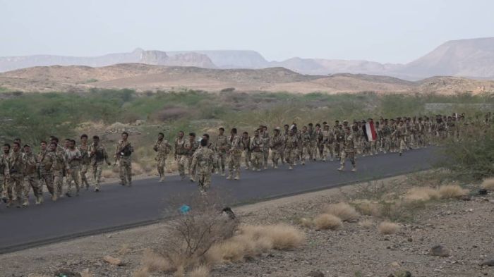 وحدات من اللواء السادس حراسِ الجمهورية في محور البرح غرب تعز تنفذ تمرين سير تنشيطي مع بدء العام التدريبي الجديد 2024
#الجمهورية #اليمن #تعز