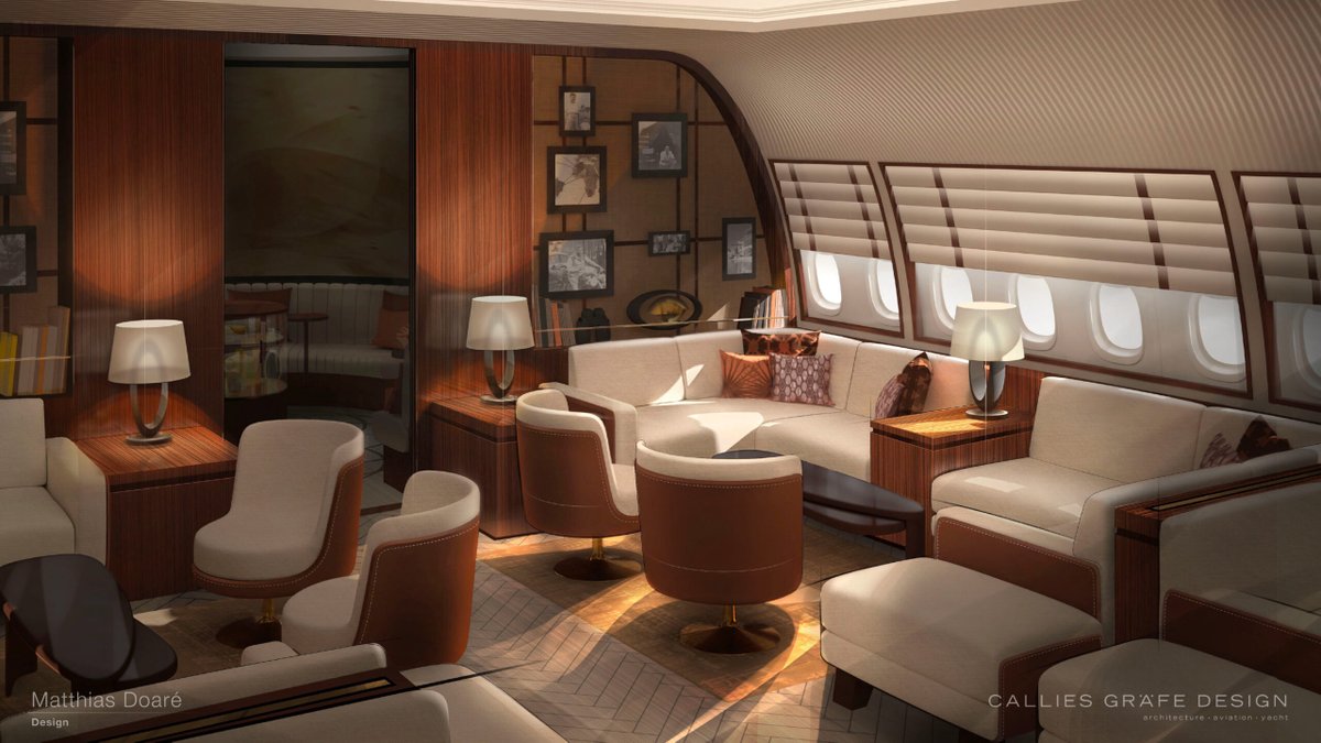 designetal's tweet photo. WORLD CRUISER
BY CALLIES GRÄFE DESIGN
& CAMBER AVIATION MANAGEMENT
Shortlisted: Private Jet Design - Concept Award in The International Yacht & Aviation Awards 2024
https://t.co/byvr2JxDHU
#privatejet #privatejet #privatejetdesign #aviationdesign #aviationinteriors https://t.co/Ve6IVsuAVN