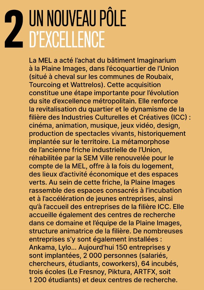 FR_SCV's tweet photo. La recherche @FR_SCV au cœur de la stratégie de la MEL pour le site d’excellence Plaine Images. https://t.co/FMsjmrhmna
