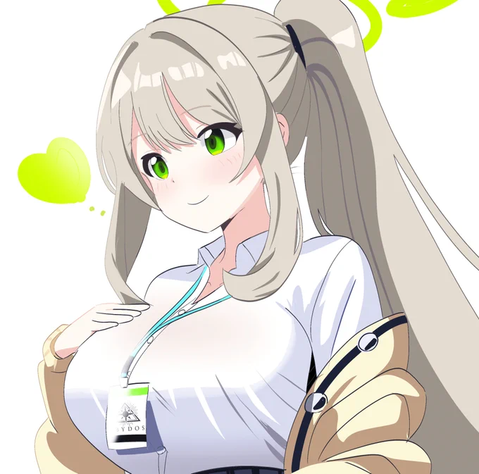 #ブルアカ#ブルーアーカイブノノミのポニテ概念 