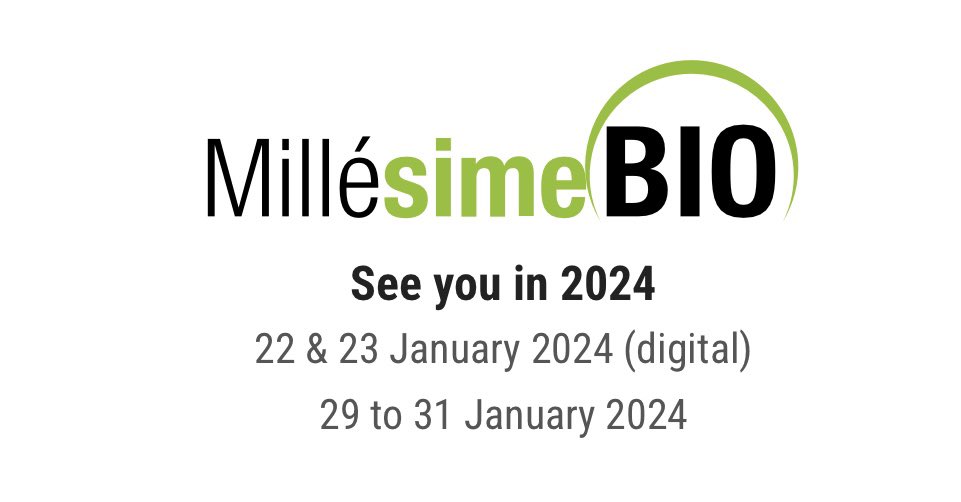 Vine a veure’ns,  estarem a <a href="/MillesimeBio/">Millésime BIO</a> 
Hall : B2
Stand : 341

BWW:
Hall P8, Street C , Stand 148
