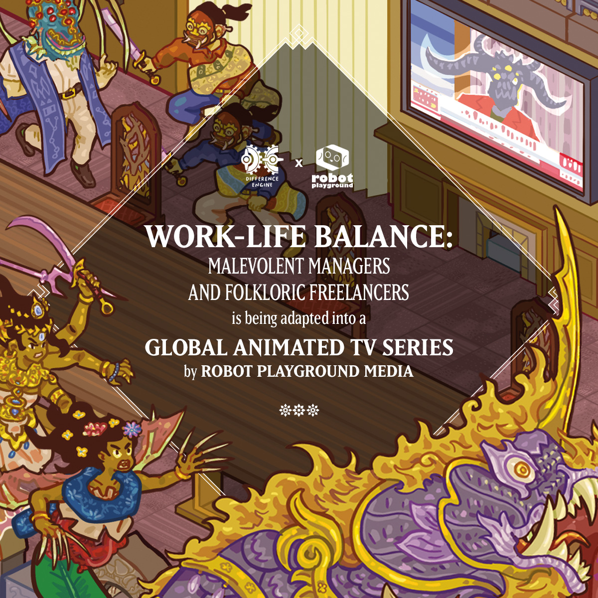 Singapore’s 2023 Book of the Year “Work-Life Balance: Malevolent Managers and Folkloric Freelancers” may soon make its way to a screen near you! 📺

Read the blog post in full here: differenceengine.sg/work-life-bala…
