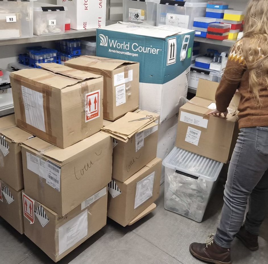 Last batch of @BreedMicro #MicroBreed #root samples from Lebanon field sites received at AU-Flakkebjerg from @Miguel_ICARDA😊! Ready for more #microbiome #metabarcoding to identify #drought stress alleviating plant-microbiome interactions🌾🌞😊