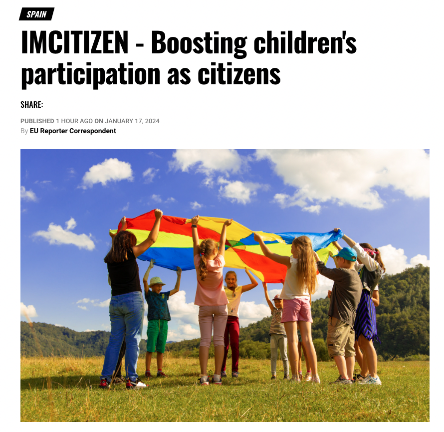imcitizen_eu's tweet photo. 📣 This weekend, we meet in BCN to collectively work on the co-design of #ChildParticipationPlatforms

👉 Children representatives will analyse their experiences 

💡And identify key elements for the co-design of #ParticipationPlatforms

 Learn more at https://t.co/dT8bNtLVBy https://t.co/uPmxEeLVgP