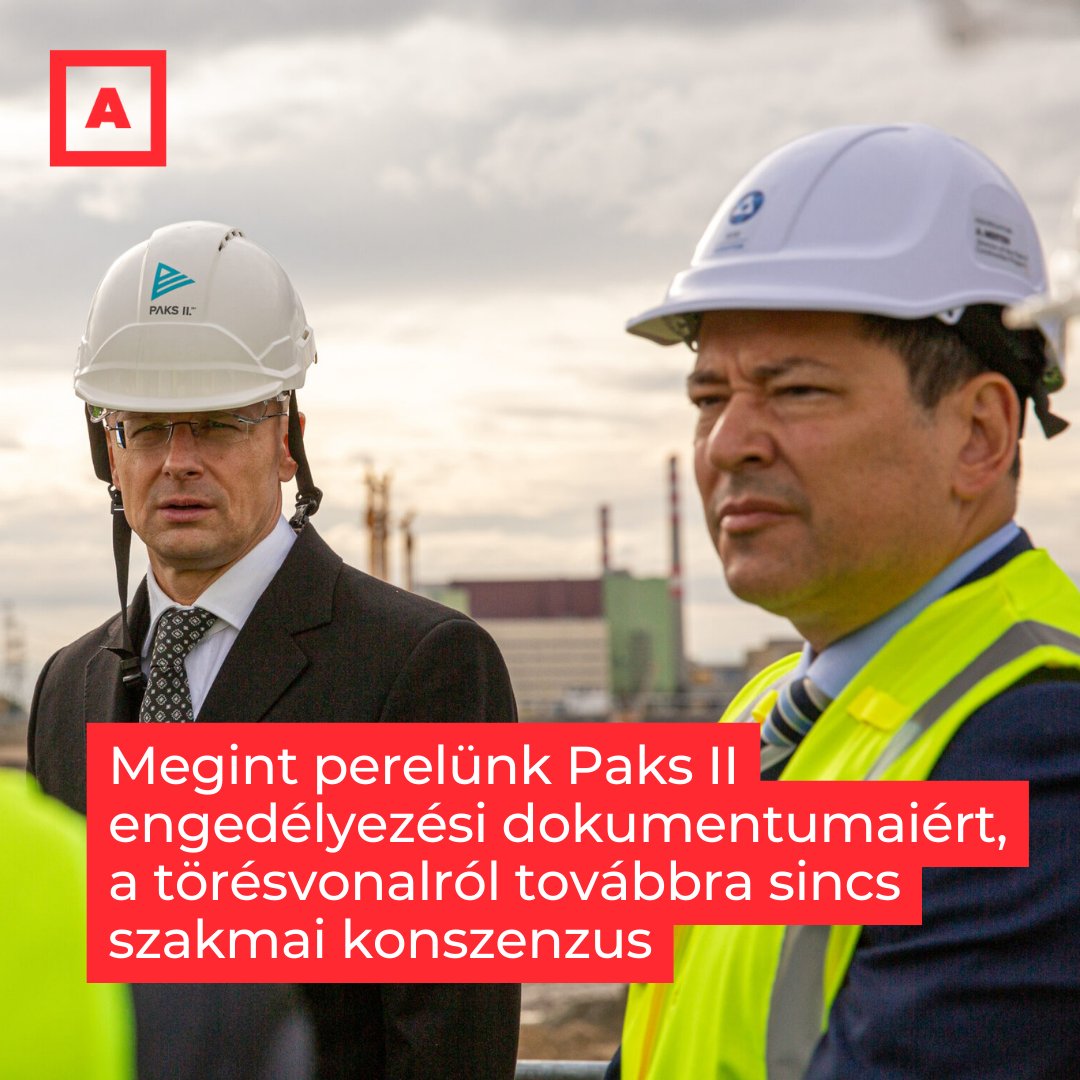 Atlatszo's tweet photo. Mivel az OAH elutasította a közérdekű adatkérésünket, és nem ismerhettük meg az építési engedélyezés során beadott dokumentumokat, bíróságra visszük az ügyet. 👉 https://t.co/qAuIlk3ybt
❤️ Támogasd a tényfeltáró munkánkat az SZJA 1% felajánlásával: https://t.co/ZZ6idPxKfv
#PaksII https://t.co/TaCgIODg62