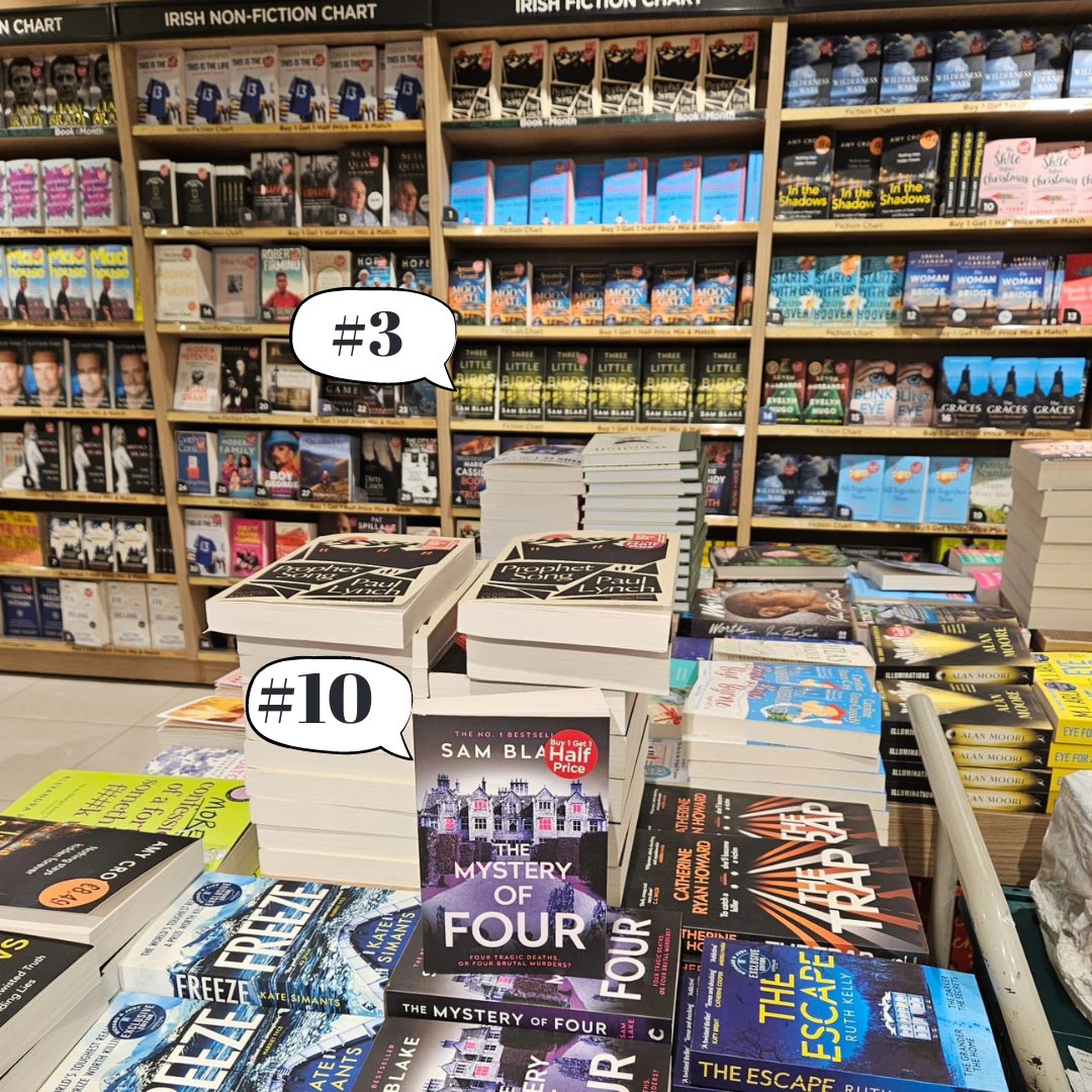Great start to my morning today (albeit it very early at the airport & freezing) No 3 AND No 10 in @WHSmith, yay!!