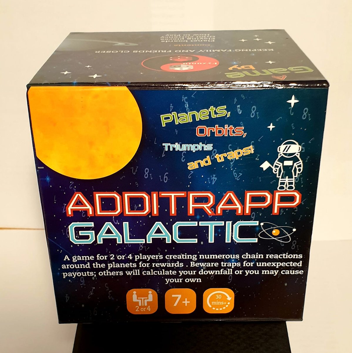 FyzuntuGames's tweet photo. Venus is hot! On 2 Orbits you will find that the surface temperature is 462°C. Search for more info on Additrapp Galactic at Amazon UK https://t.co/ZIRo7ThErX