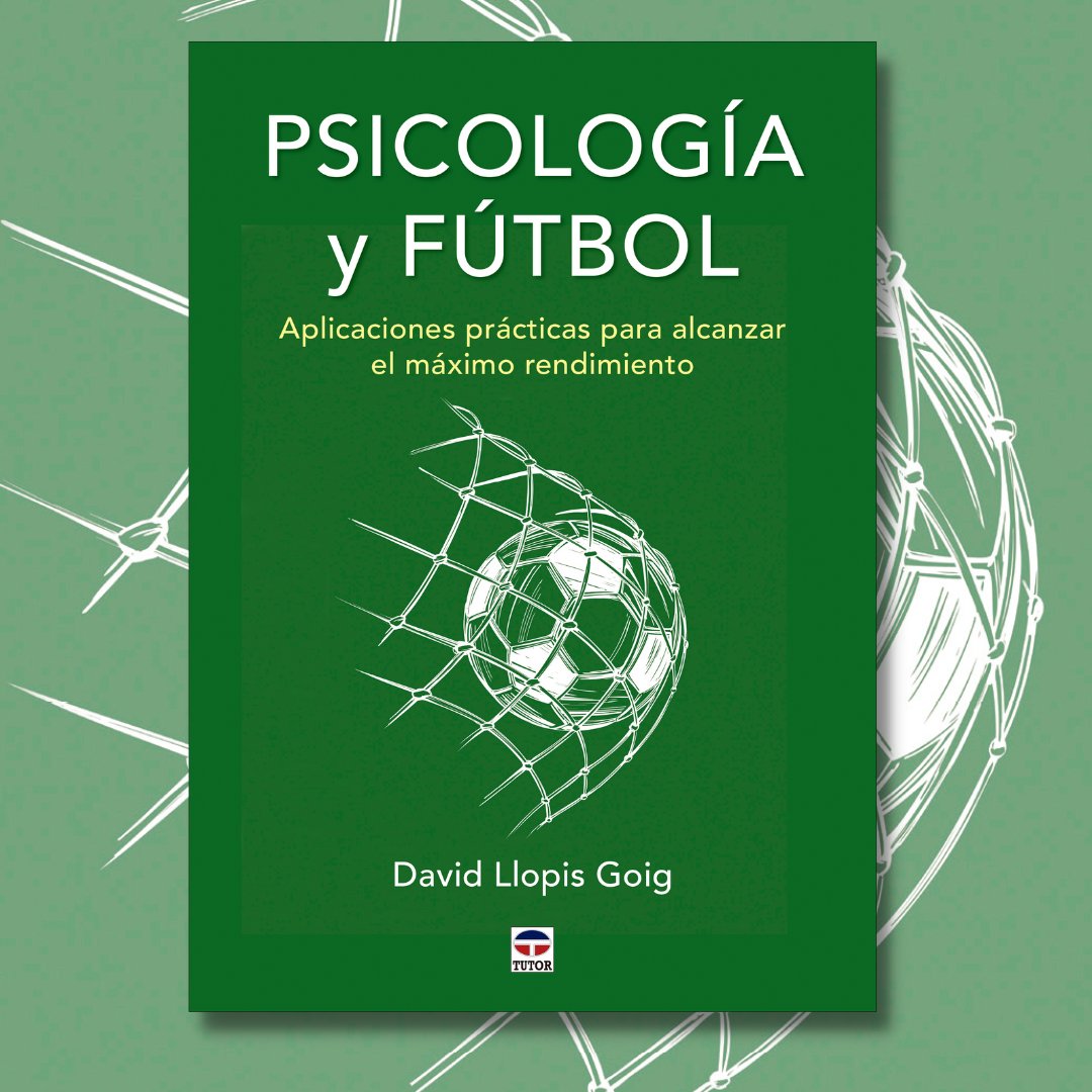 ➡️#Psicología y #fútbol 👉<a href="/DavidLlopisPS/">David Llopis Goig</a>
⚽️Estructurado en cuatro partes relacionadas entre sí y en las que se reflexiona y se establecen pautas de trabajo concretas. Estas partes son: El entrenador, Del grupo al equipo, El futbolista y La competición.
➡ bit.ly/3oMzO1s