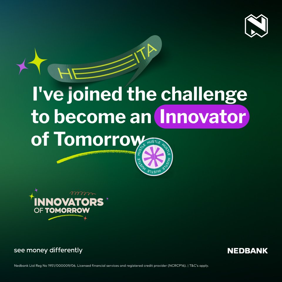 mogodijnkgapele's tweet photo. Say good luck to me 💭 #InnovatorsOfTomorrow #WeAreNedbank @Nedbank https://t.co/Ob81WvPRPh