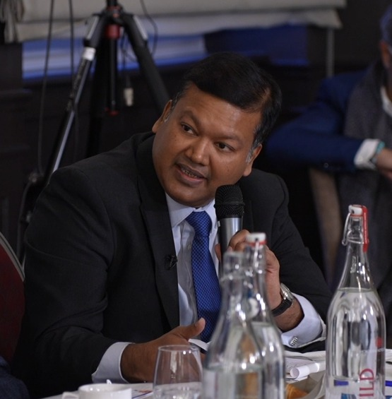 FollowCII's tweet photo. With DPI, outreach to rural India to the last mile,  along with digital literacy,  will help scale it even further. This is an incredible innovation and a real true product that India has built. - @RomalShetty, CEO South Asia, @Deloitte during CII-Deloitte Breakfast Session on " Digital Public Infrastructure and India’s Impact on Global Technology Value Chains" at #Davos2024. #CIIAtDavos2024 #IndiaAtDavos2024 #CredibleIndia #WEF #WEF24 #WEF2024 @DeloitteIndia