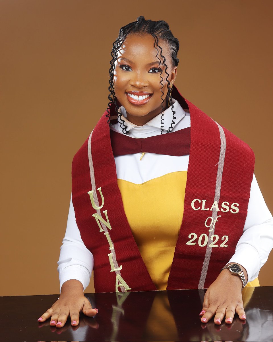 comfortadejoke_'s tweet photo. Akindutire Comfort Adejoke
Bsc (Hons) in Metallurgical and Materials Engineering (4.61/5.0)
#unilagconvocation #classof22 https://t.co/SS871UNBel