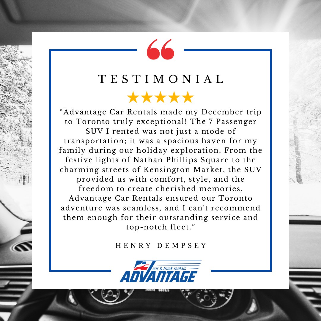 Advantage Car Rentals tweet media