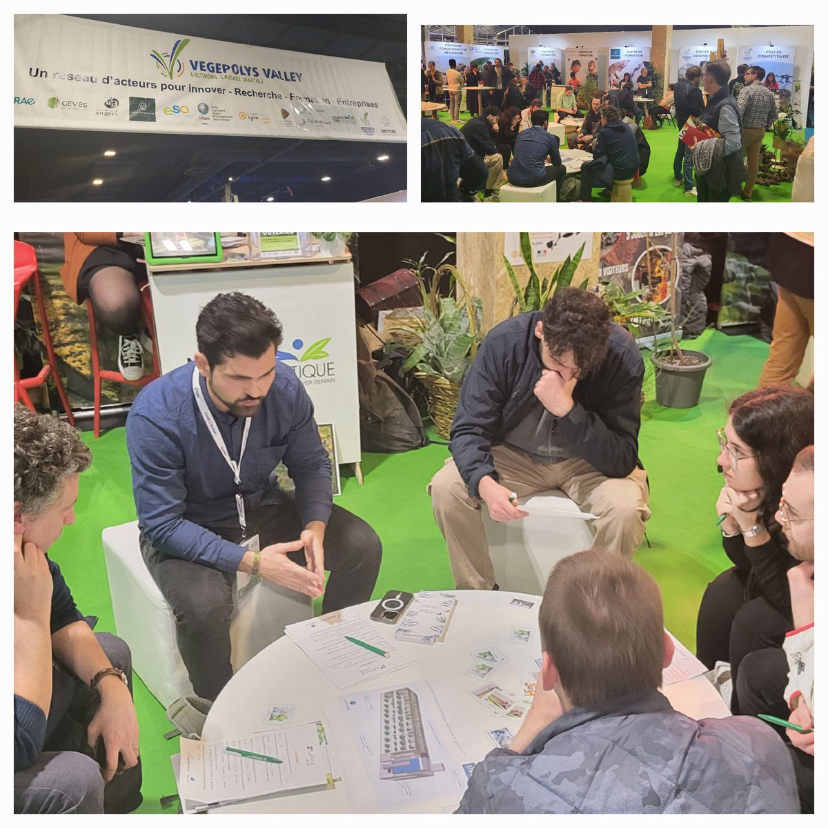 VEGEPOLYSVALLEY's tweet photo. #sival24 c est parti pour une 2ème journée. Venez jouer et tester vos connaissances avec les partenaires Recherche et Formation GPI I602. Le pôle lui propose 2 quizz, un sur le #canabis thérapeutique et un sur les #cascades #lumineuses. @delled @Light_cascade https://t.co/oPo0VAse4i
