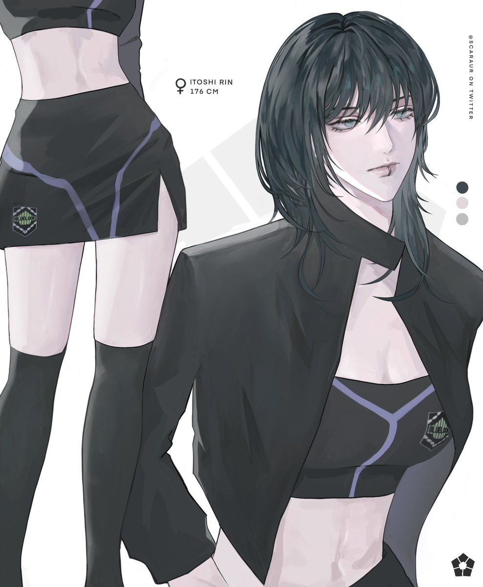 scaraur's tweet photo. Fem! Rin #ブルーロックFA https://t.co/5sjI9HtMQF