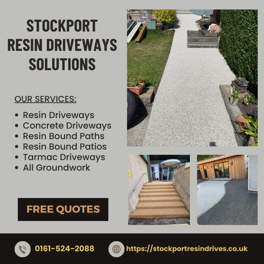Stockport Resin Driveways Solutions (@ResinStockport) / Posts / X