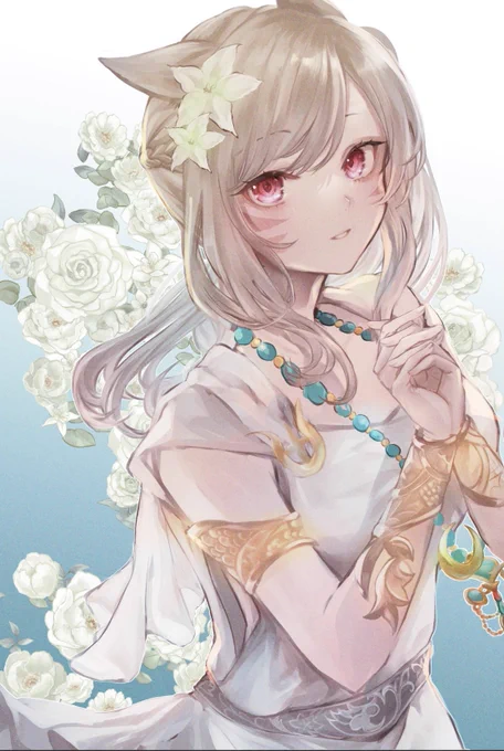 天使ミコちゃん#FF14イラスト 