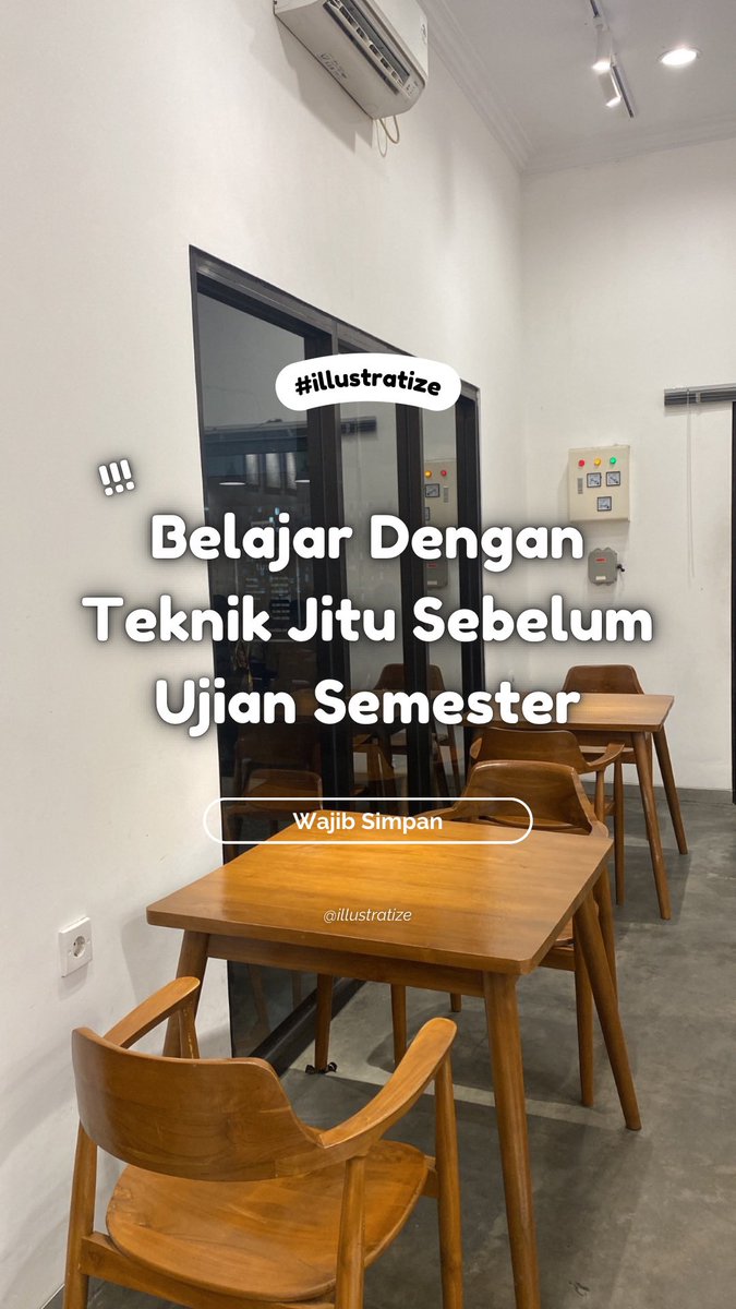 illustratize's tweet photo. Belajar Dengan Teknik Jitu Sebelum Ujian Semester🚀✨

Sering kali ketika sudah mulai memasuki musim menuju ujian semester, merasa suka panik dan khawatir berlebihan? 😔

♡ / ↻ are highly appreciated~ thanks a bunch!

#ambistwt #studyacc #studytwt 
 #illustratize https://t.co/ke7joFnYH0