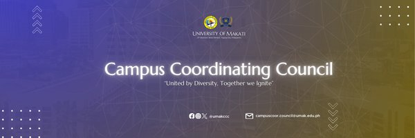 umakccc's tweet photo. Greetings in the name of Unity and Integrity!

The 𝐔𝐌𝐚𝐤 𝐂𝐚𝐦𝐩𝐮𝐬 𝐂𝐨𝐨𝐫𝐝𝐢𝐧𝐚𝐭𝐢𝐧𝐠 𝐂𝐨𝐮𝐧𝐜𝐢𝐥 (𝐔𝐌𝐚𝐤 𝐂𝐂𝐂) will soar high for this upcoming 2nd semester of the Academic Year 2023-2024! https://t.co/hombN4M8YU