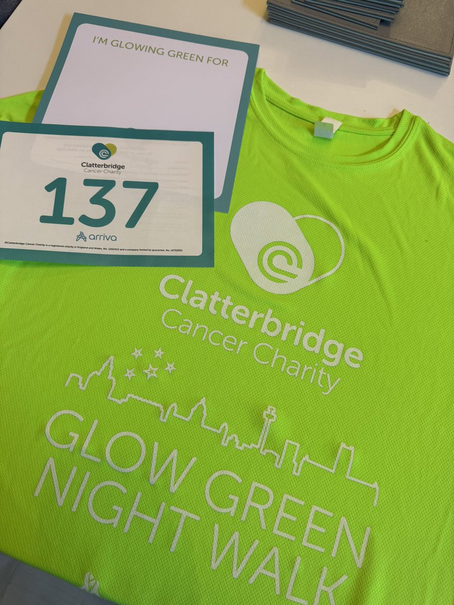 Not long to go now till our family takes part in the Glow Green Night Walk for Clatterbridge in memory of my amazing Grandad. We’ve raised over our target already and we can’t thank you all enough for your support, you can still sponsor us here: justgiving.com/page/day-famil… ✨💚