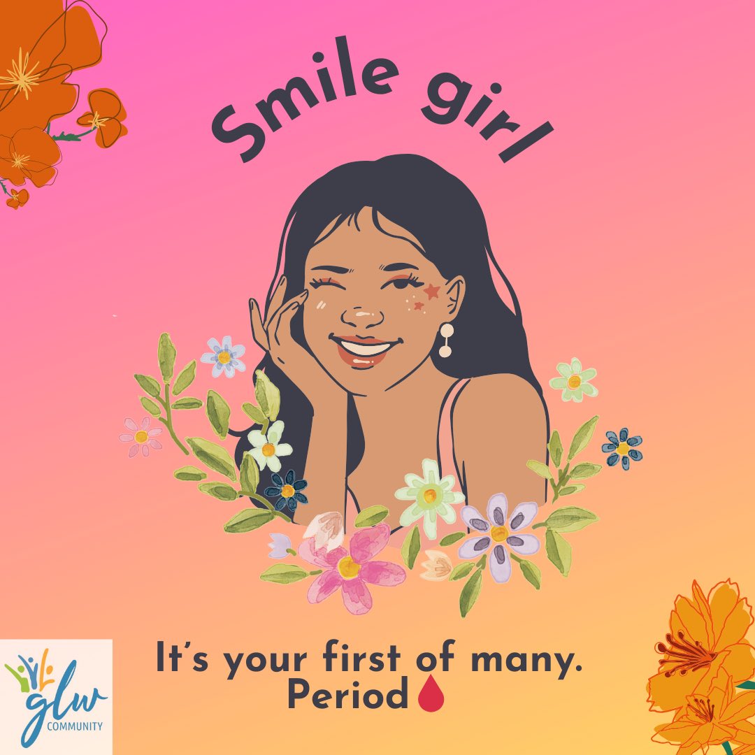 theglwcommunity's tweet image. &quot;Got a girl entering the magical world of periods in 2024? 🩸✨ Whether it&apos;s now or later, every body&apos;s timeline is unique! Join us on a period literacy journey and let&apos;s tackle this together! #PeriodPreparedness  #PubertyPower