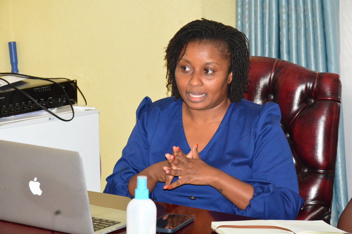 InfoKfcb's tweet photo. @NellyMuluka highlighted the Board's regulatory mandate, programs and campaigns, all aimed at ensuring compliance with laws and regulations that govern the film space, with the key objective of protecting children from exposure to inappropriate content. 
3/5 https://t.co/L3lbMThltO