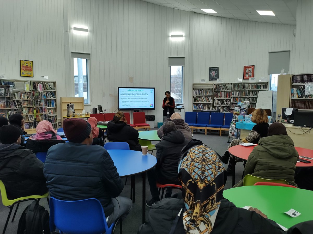 Somali parents coffee morning - a wonderful opportunity to engage with our school community. #parentalengagement #learningtosucceed