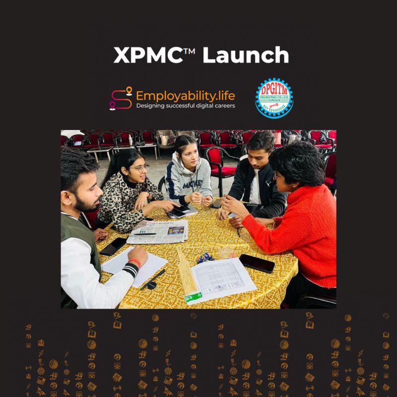 Emplifenetwork's tweet photo. What a day at @dpgitm! Our colleagues have launched our Experiential Microcredentials (#XPMC) for 25 students. After working hard with the last batch, we are so proud to see more learners joining the programme that is all about #teamwork, #mentorship and #adaptability. https://t.co/eq7KOgitHB