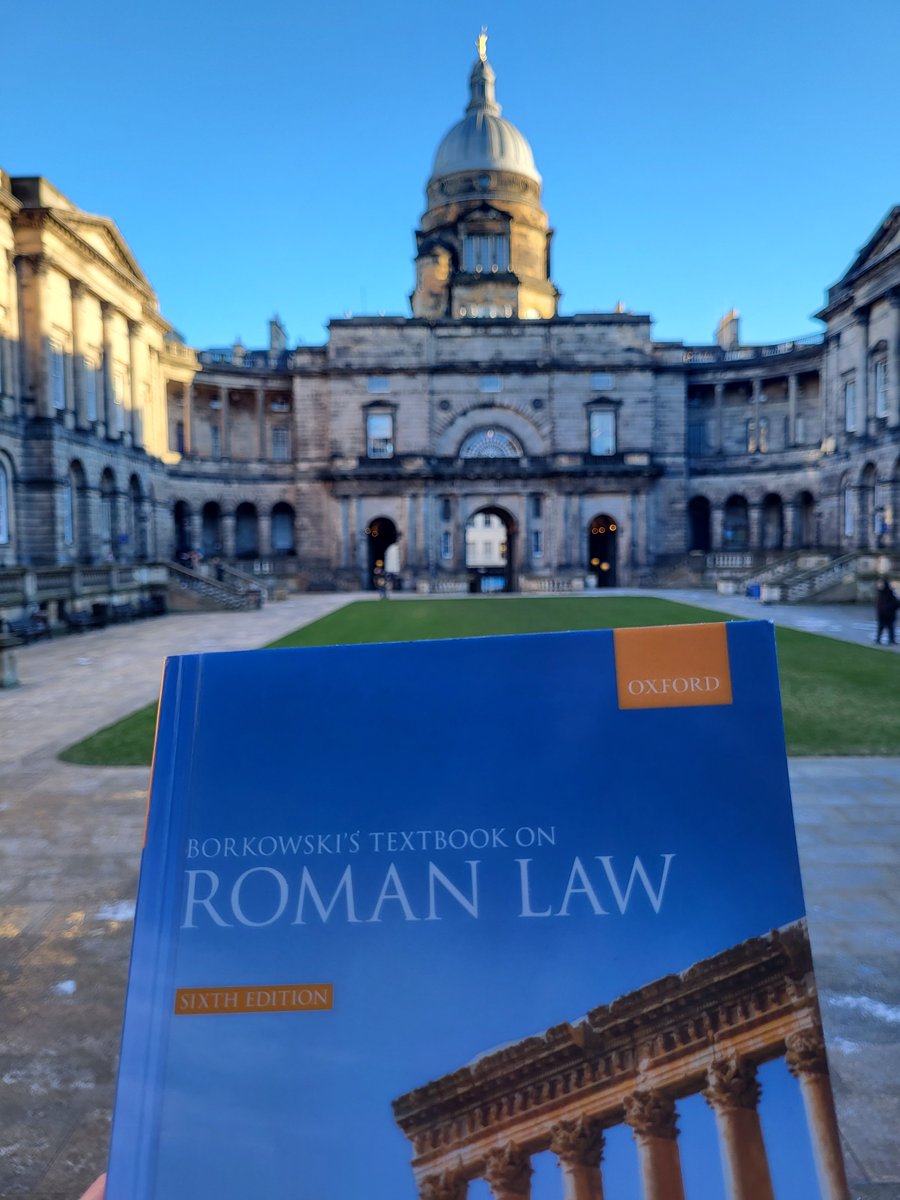 ISzpotakowski's tweet image. Back to work and teaching! @UoELawSchool @EdinburghUni   

#semester2 #romanlaw
