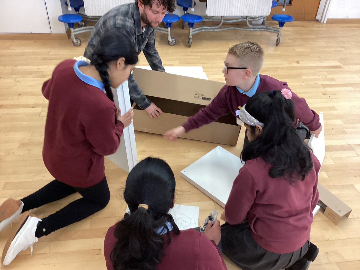 Stphilipevanspr's tweet photo. Senedd members have been working together to create mood boards as part of the design process for interventions for our school!  @OnglStudio https://t.co/fpP13vN2sr