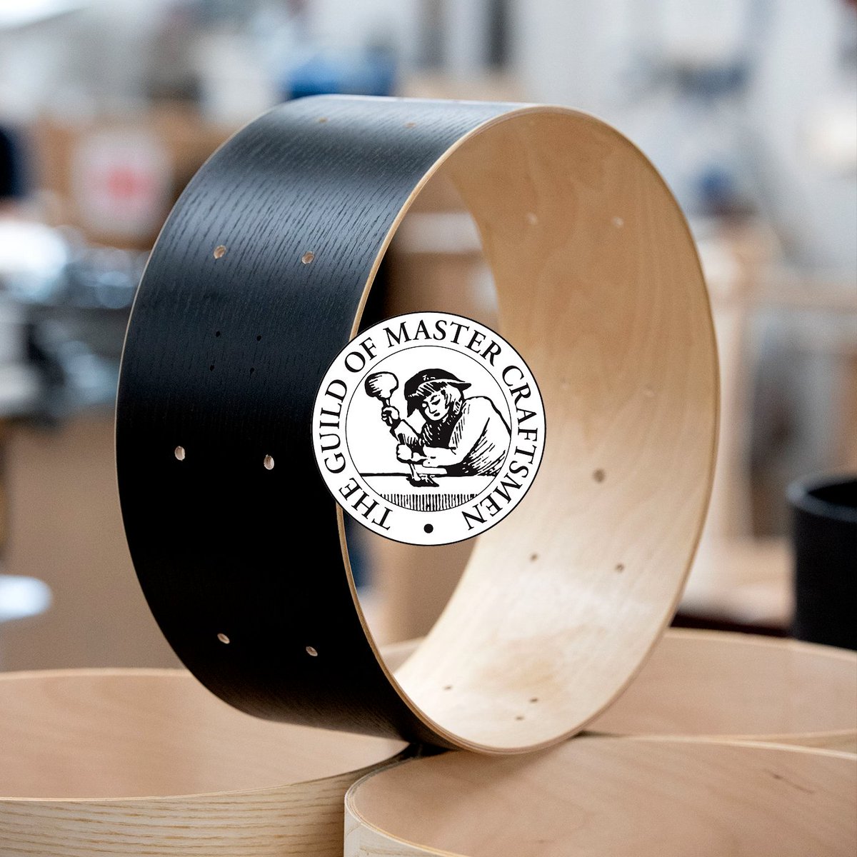 britishdrumco's tweet photo. Proud Members of the Guild of Master Craftsmen 🛠️🥁
Within our factory, you'll find recognised Guild members who bring expertise and skilled craftsmanship to every stage of our drum manufacturing process.
#britishdrumco #mastercraftsmen #guildofmastercraftsmen #drums #drumkit https://t.co/FikuNbq1tN