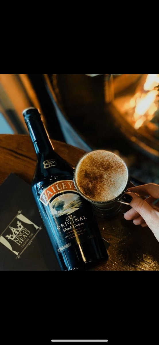 Hot chocolate is like a hug from the inside and then we add baileys !